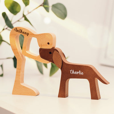 Personalized Wooden Pet Carvings