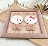 Better Together - Personalized Wooden Plaque