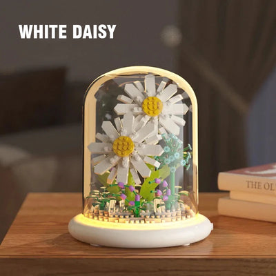 3D Building Blocks Flower Kit - DIY Valentines Gift