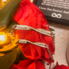 Möbius Infinity Custom Couple Bracelets with Message Card