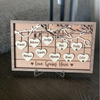 Personalized Wooden Family Tree Sign