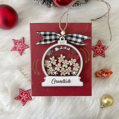 Personalized Gingerbread Family Ornament