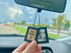 Personalized Photo Car Ornament (Black Friday )